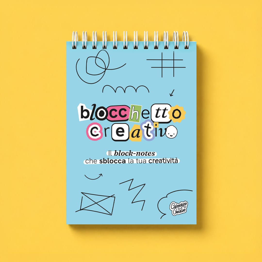Blocchetto Creativo azzurro