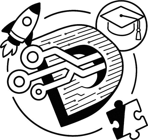 Illustrazione di Digital flow