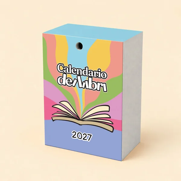 Calendario dei Libri 2027, solo blocchetto